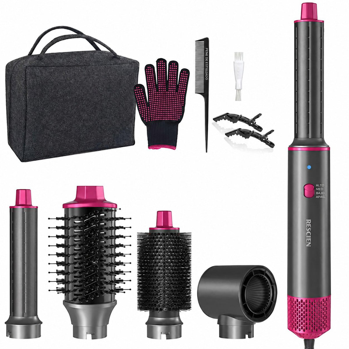 Pincel Eléctrico 5 en 1 – Maquillaje Profesional en Casa