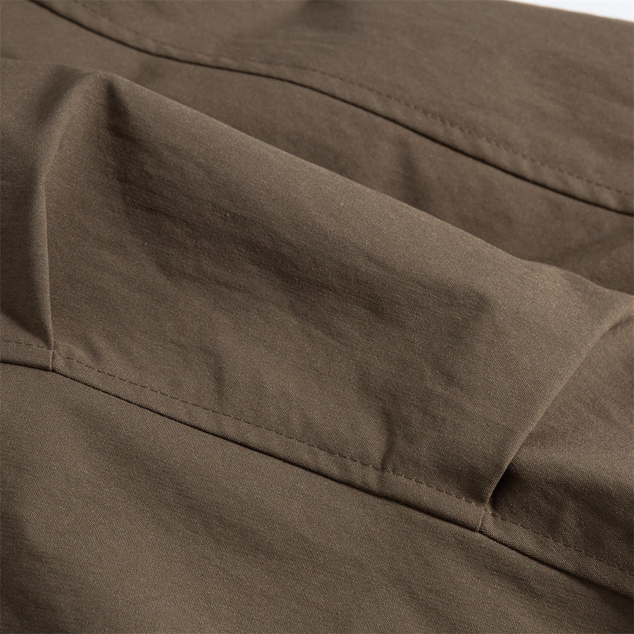 Bomber Jacket Hombre – Cuero Sintético con Cremallera
