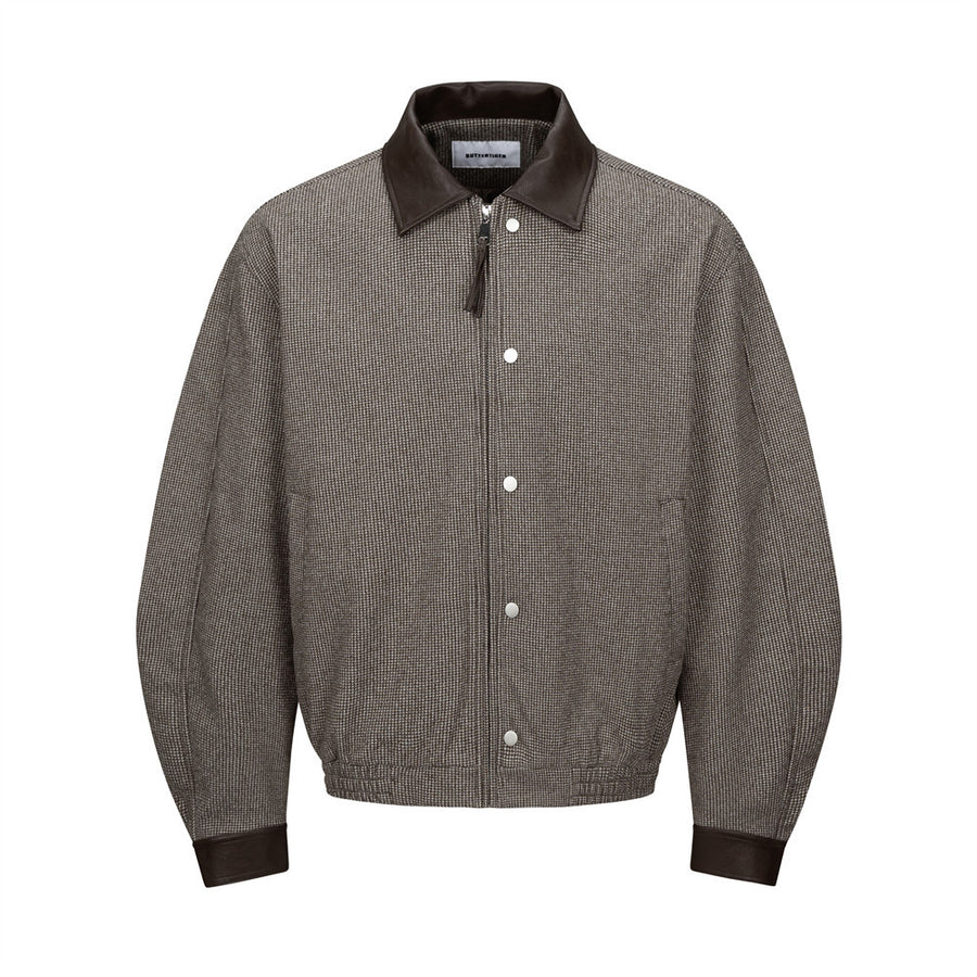 Chaqueta Oversized Hombre – Estilo Punk con Cuello Solapa