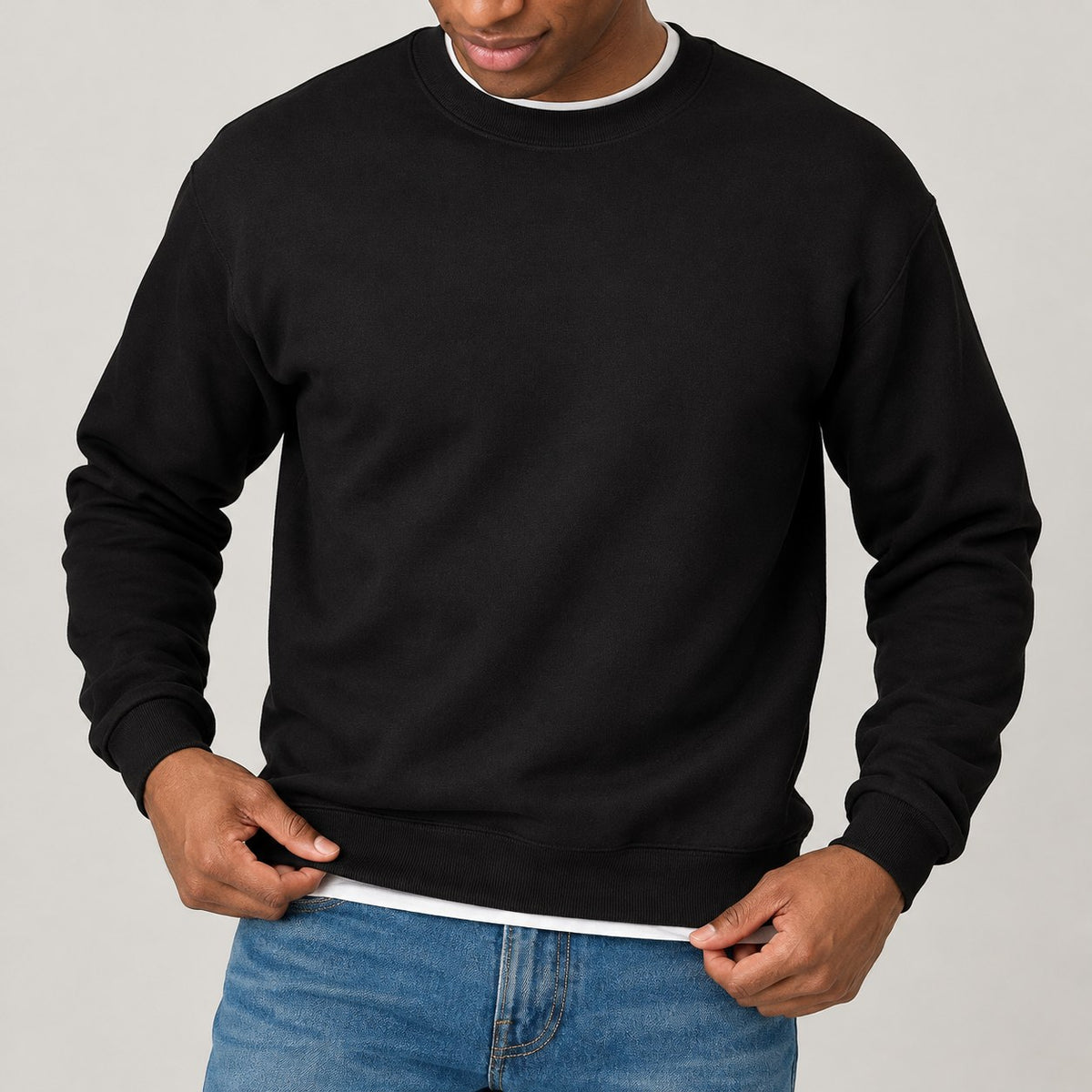 Sudadera Cuello Redondo Unisex – Cómoda y Duradera
